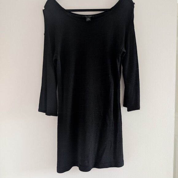 White House Black Market long sleeve knit dress - Picture 1 of 8